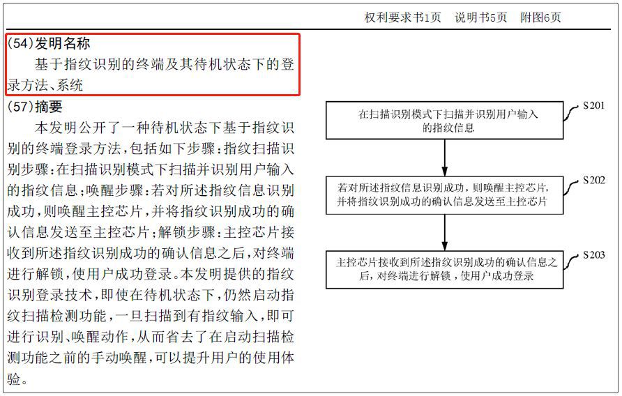 汇顶科技获得发明专利授权：“测距方法、系统、芯片、电子设备和可读存储介质”