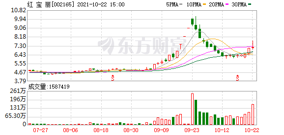 红宝丽7月5日龙虎榜数据