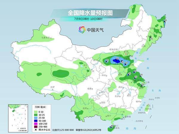 中央气象台今天6时继续发布高温黄色预警