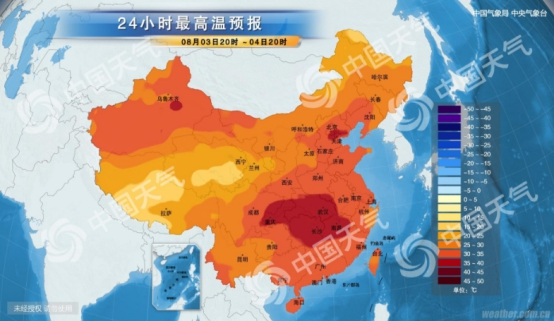 高温橙色预警继续：新疆安徽浙江等地局地可达40℃以上