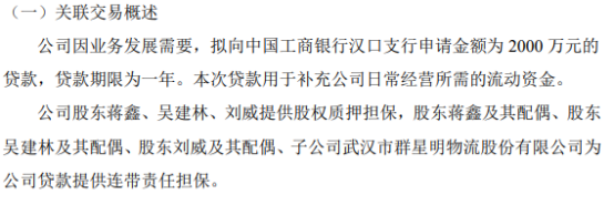 泰达股份披露2笔对外担保，被担保方为天津泰达能源集团有限公司