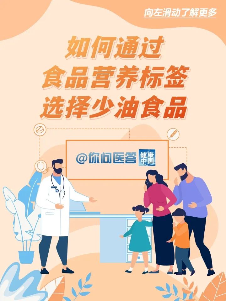 如何通过食品营养标签选择少油食品？丨你问医答