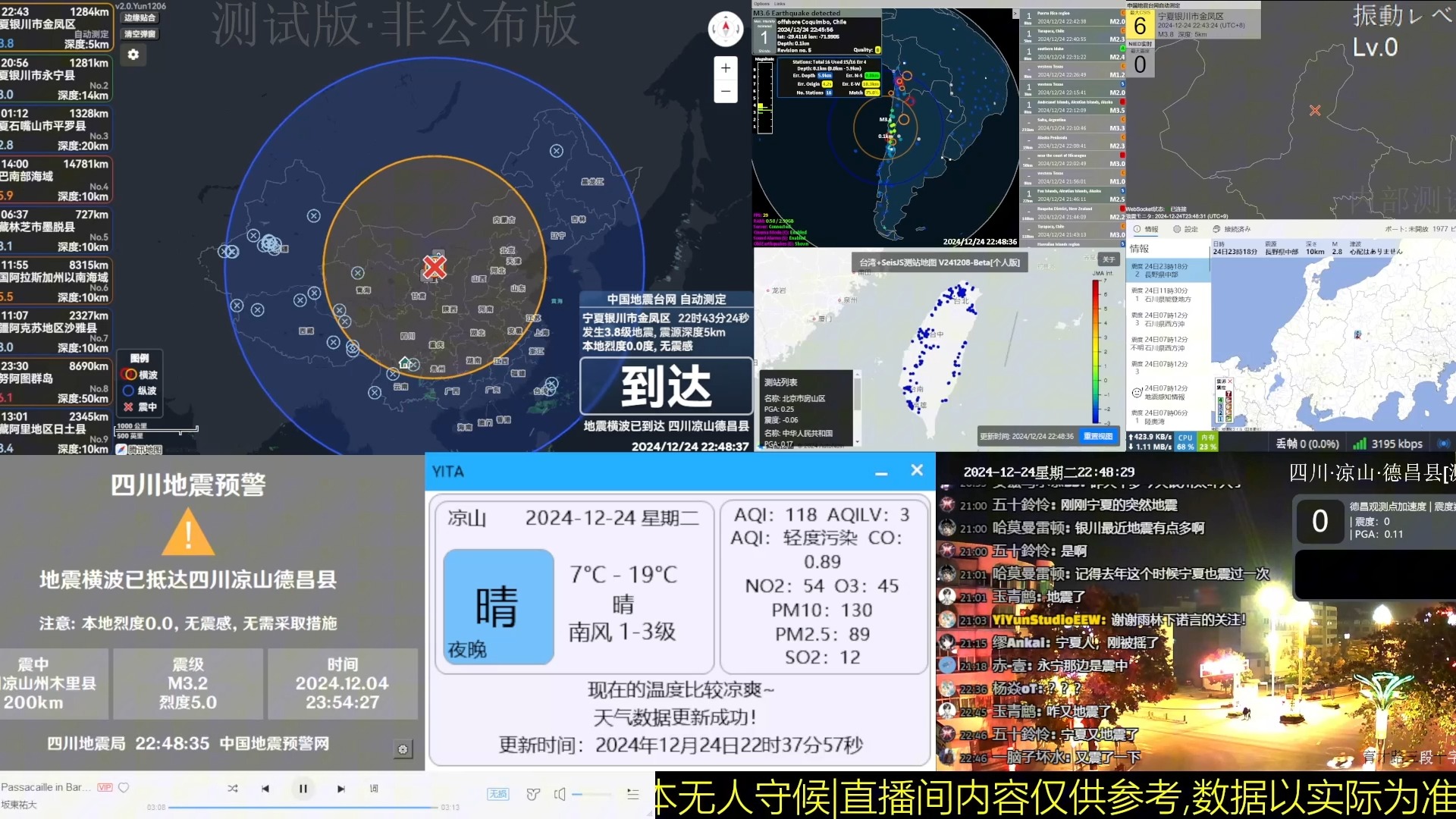 宁夏银川市金凤区发生4.6级地震