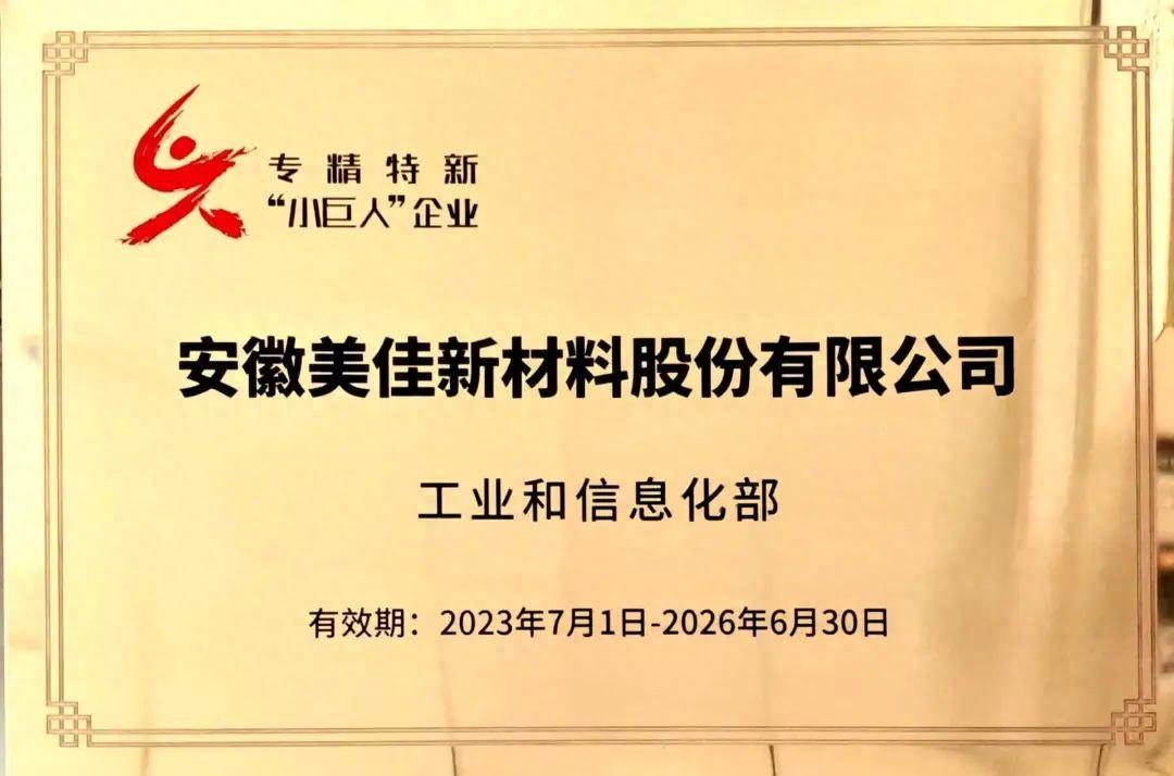工信部：开展2025年专精特新“小巨人”企业认定和复核工作