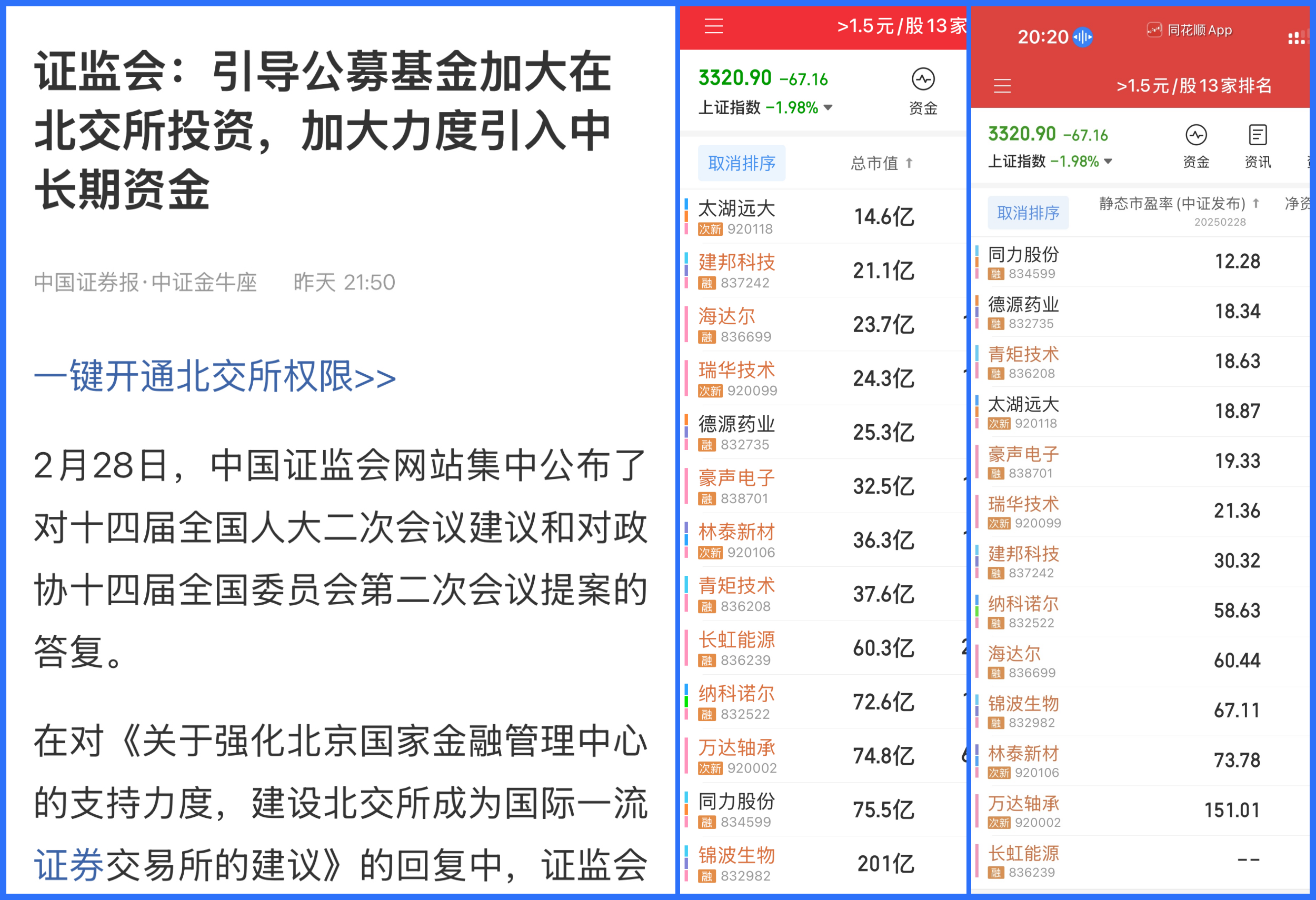 125只北交所股票获融资净买入
