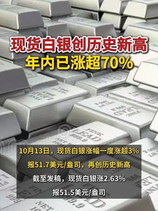 今夜，白银又暴涨，金价拉升！周生生一款项链一夜涨了15200元