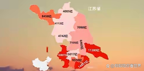 GDP差距缩至3495亿,江苏离广东还有多远?