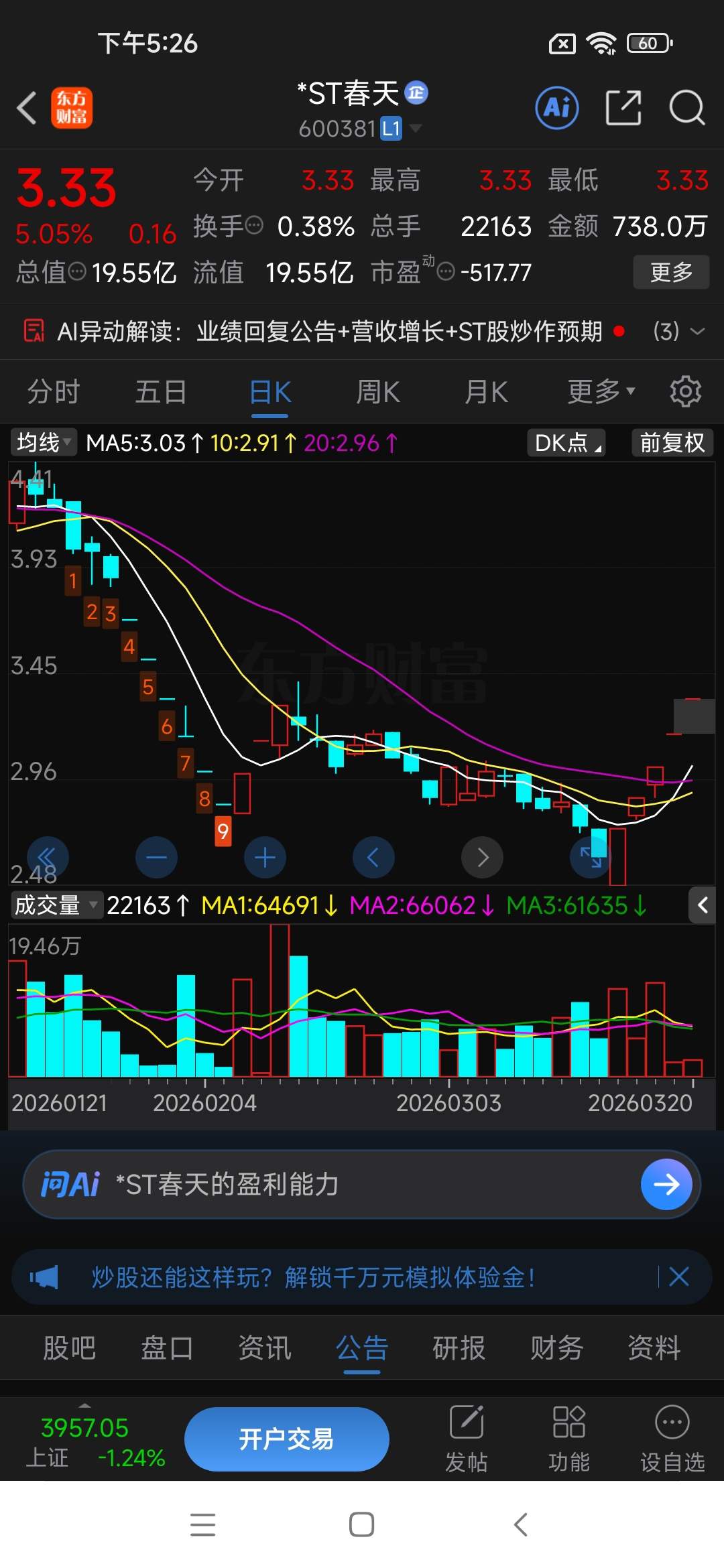 000638，终止上市，明起停牌！多家公司一季度业绩预喜