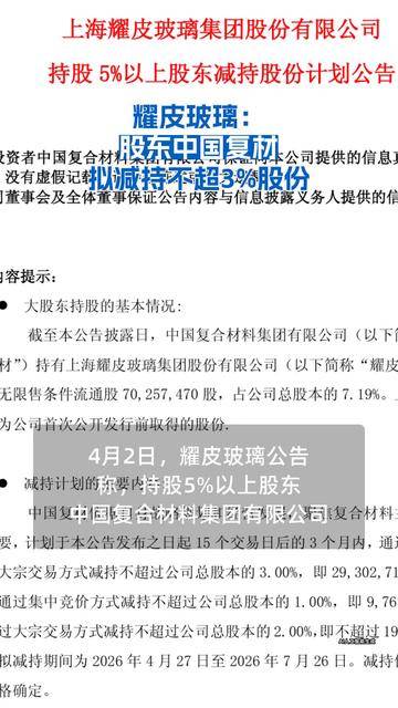上海港湾：控股股东拟减持不超过3%公司股份